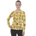 Bw Christmas Icons   Women s Pique Long Sleeve T-Shirt