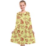 Bw Christmas Icons   Kids  Midi Sailor Dress