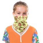 Bw Christmas Icons   Face Covering Bandana (Kids)