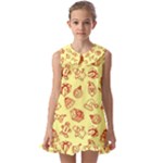 Bw Christmas Icons   Kids  Pilgrim Collar Ruffle Hem Dress
