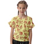 Bw Christmas Icons   Kids  Cut Out Flutter Sleeves