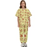 Bw Christmas Icons   Kids  T-Shirt and Pants Sports Set