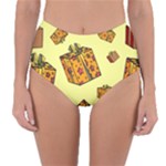I Wish You All The Gifts Reversible High-Waist Bikini Bottoms