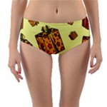 I Wish You All The Gifts Reversible Mid-Waist Bikini Bottoms