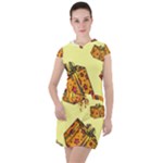 I Wish You All The Gifts Drawstring Hooded Dress