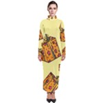 I Wish You All The Gifts Turtleneck Maxi Dress