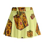 I Wish You All The Gifts Mini Flare Skirt