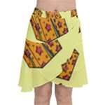 I Wish You All The Gifts Chiffon Wrap Front Skirt