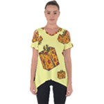 I Wish You All The Gifts Cut Out Side Drop T-Shirt