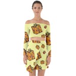 I Wish You All The Gifts Off Shoulder Top with Skirt Set