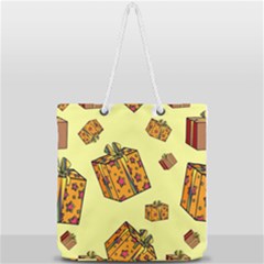 Full Print Rope Handle Tote (Large) 