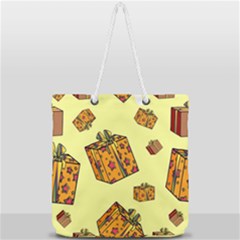 Full Print Rope Handle Tote (Large) 