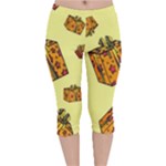 I Wish You All The Gifts Velvet Capri Leggings 