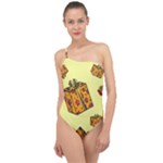 I Wish You All The Gifts Classic One Shoulder Swimsuit