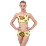 I Wish You All The Gifts Layered Top Bikini Set