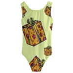 I Wish You All The Gifts Kids  Cut-Out Back One Piece Swimsuit