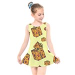 I Wish You All The Gifts Kids  Skater Dress Swimsuit