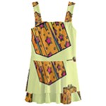 I Wish You All The Gifts Kids  Layered Skirt Swimsuit