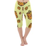 I Wish You All The Gifts Lightweight Velour Cropped Yoga Leggings