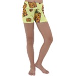 I Wish You All The Gifts Kids  Lightweight Velour Yoga Shorts