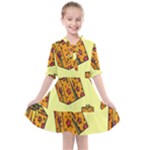 I Wish You All The Gifts Kids  All Frills Chiffon Dress