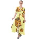I Wish You All The Gifts Waist Tie Boho Maxi Dress