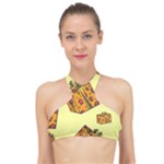 I Wish You All The Gifts High Neck Bikini Top