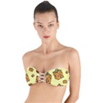 I Wish You All The Gifts Twist Bandeau Bikini Top