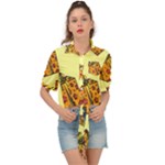 I Wish You All The Gifts Tie Front Shirt 