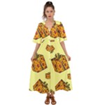 I Wish You All The Gifts Kimono Sleeve Boho Dress
