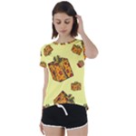 I Wish You All The Gifts Short Sleeve Open Back T-Shirt