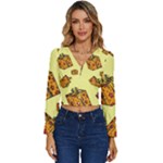 I Wish You All The Gifts Long Sleeve V-Neck Top