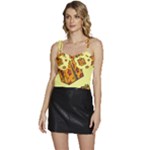 I Wish You All The Gifts Flowy Camisole Tie Up Top