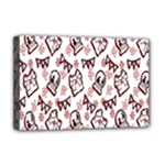 Signs Of Christmas Time  Deluxe Canvas 18  x 12  (Stretched)