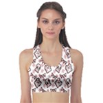 Signs Of Christmas Time  Fitness Sports Bra