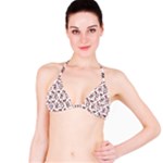 Signs Of Christmas Time  Classic Bikini Top