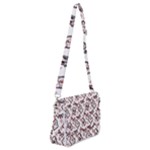Signs Of Christmas Time  Shoulder Bag with Back Zipper