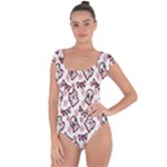 Signs Of Christmas Time  Short Sleeve Leotard 