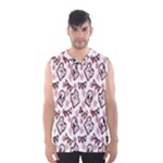 Signs Of Christmas Time  Men s Basketball Tank Top