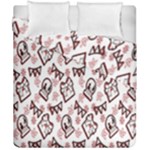 Signs Of Christmas Time  Duvet Cover Double Side (California King Size)