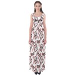 Signs Of Christmas Time  Empire Waist Maxi Dress