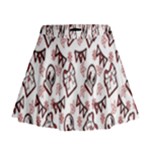Signs Of Christmas Time  Mini Flare Skirt
