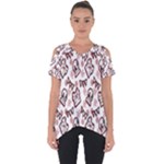 Signs Of Christmas Time  Cut Out Side Drop T-Shirt