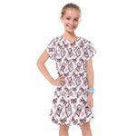 Signs Of Christmas Time  Kids  Drop Waist Dress