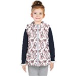 Signs Of Christmas Time  Kids  Hooded Puffer Vest