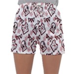 Signs Of Christmas Time  Sleepwear Shorts