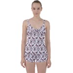 Signs Of Christmas Time  Tie Front Two Piece Tankini