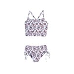 Signs Of Christmas Time  Girls  Tankini Swimsuit