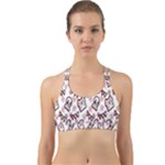 Signs Of Christmas Time  Back Web Sports Bra