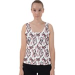 Signs Of Christmas Time  Velvet Tank Top